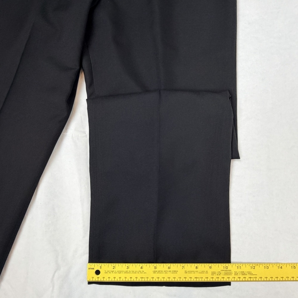 Kasper Dress Pants Womens Size 14 Black Lined High Rise Career Office Business - Picture 6 of 10